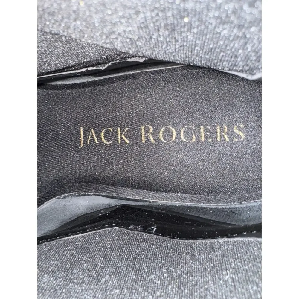 NWB Jack Rogers Ellie Pull On Block Heel Ankle Rain Boots Black Women's Size 9M